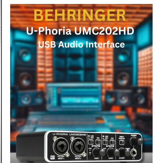 Behringer U-Phoria UMC202HD