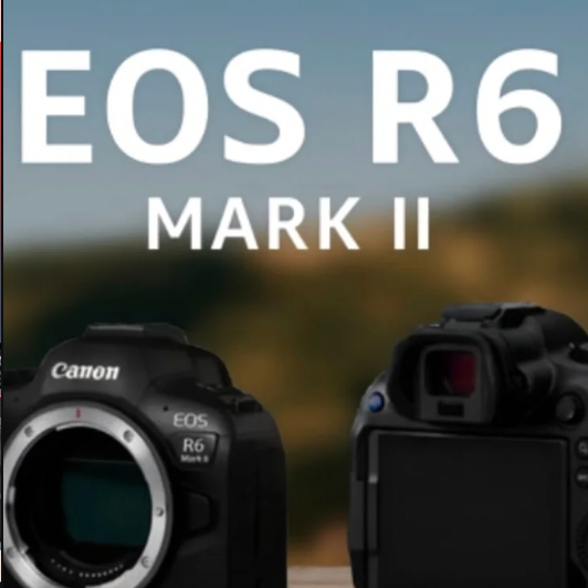 Canon EOS R6 Mark II — pro mirrorless body, just arrived.